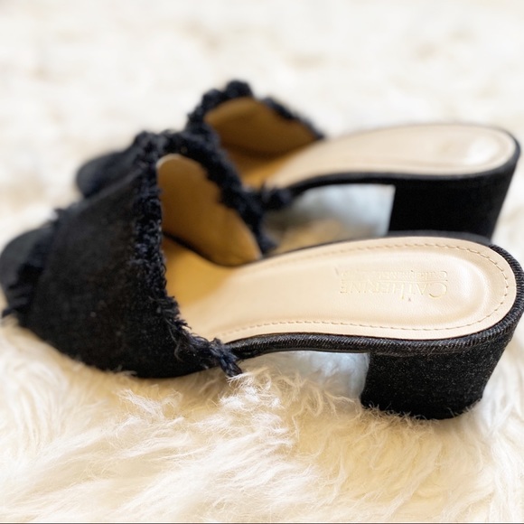 Catherine Malandrino - Raw Edge Slides - Picture 3 of 6